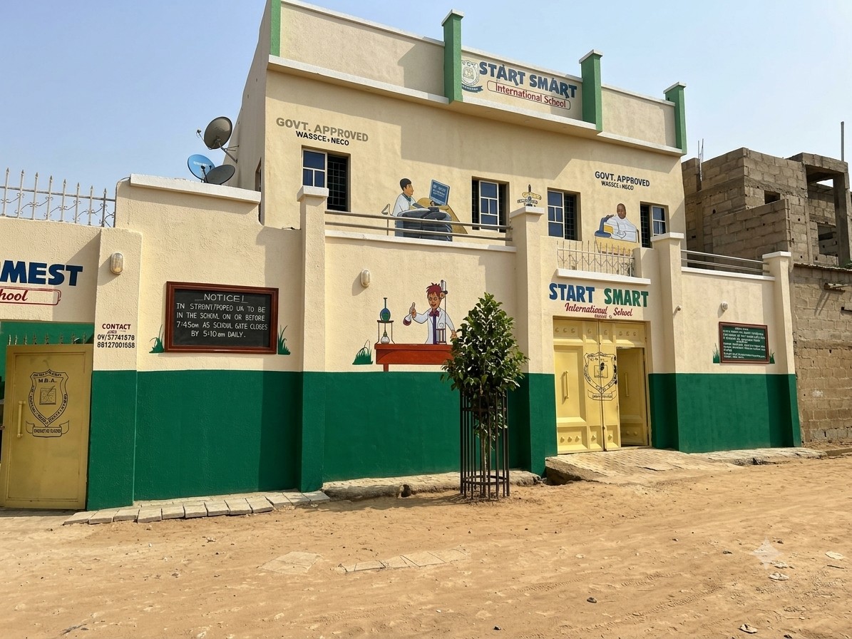 START SMART INTERNATIONAL SCHOOL KANO website showcase