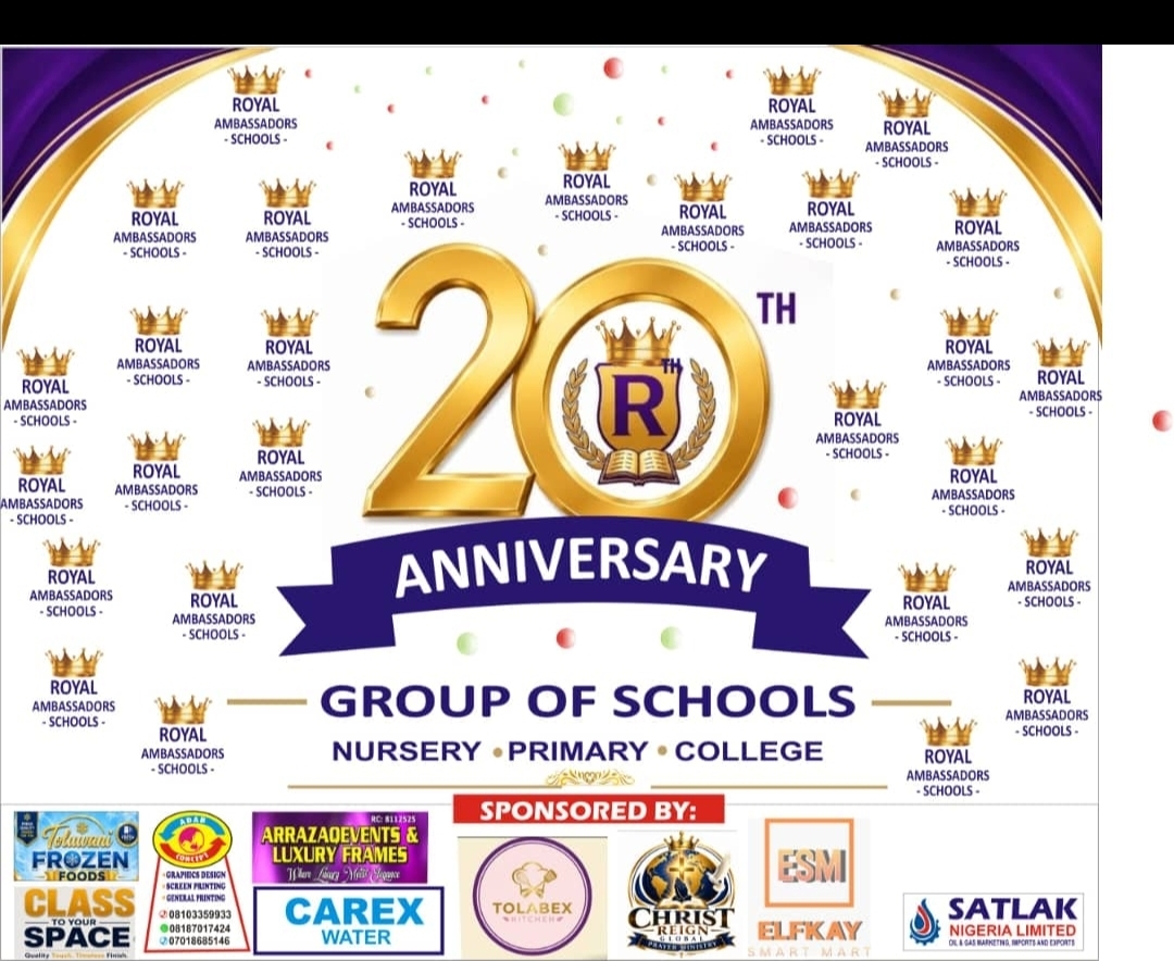 Royal Ambassadors Schools website showcase